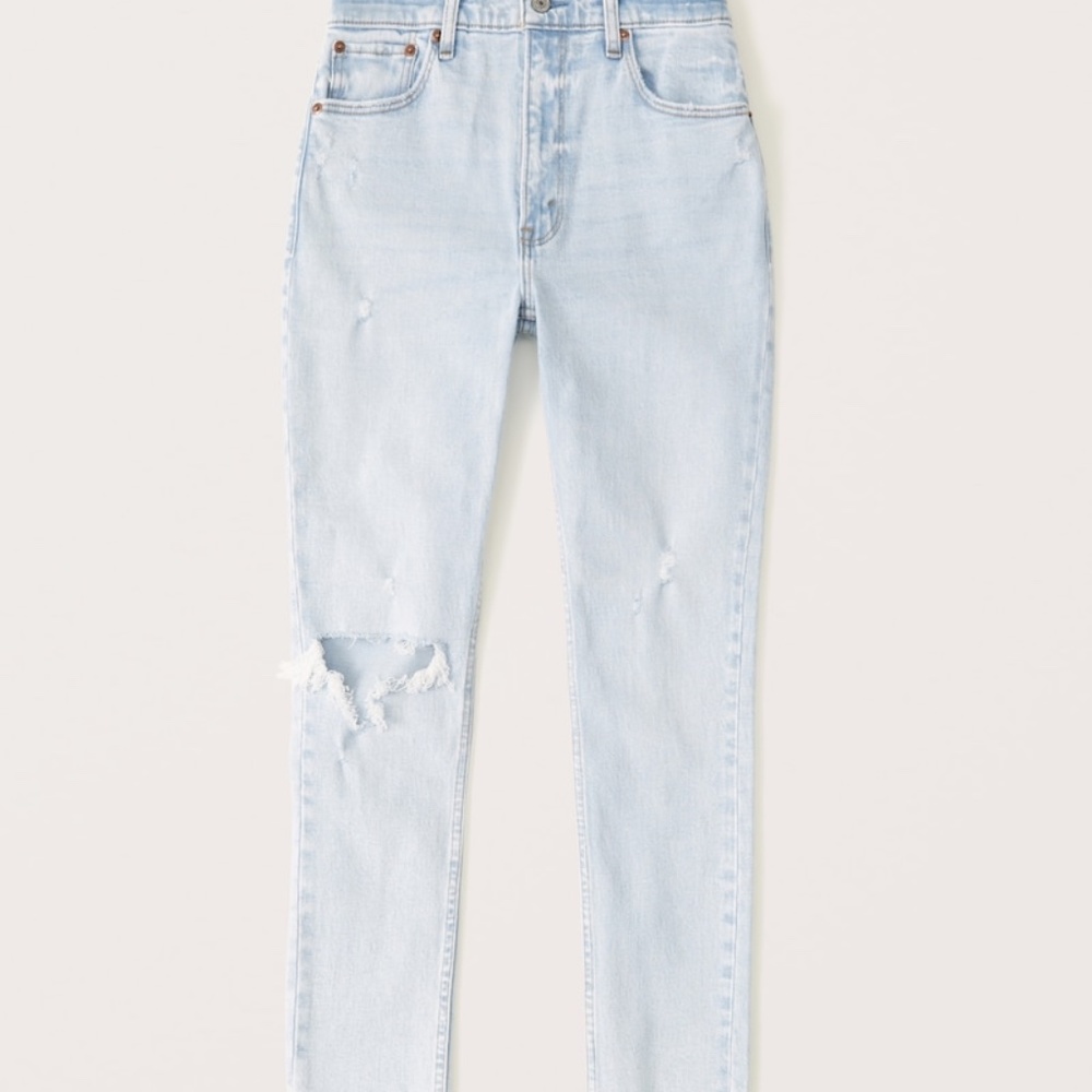 A&F Curve Love High Rise Skinny Jeans